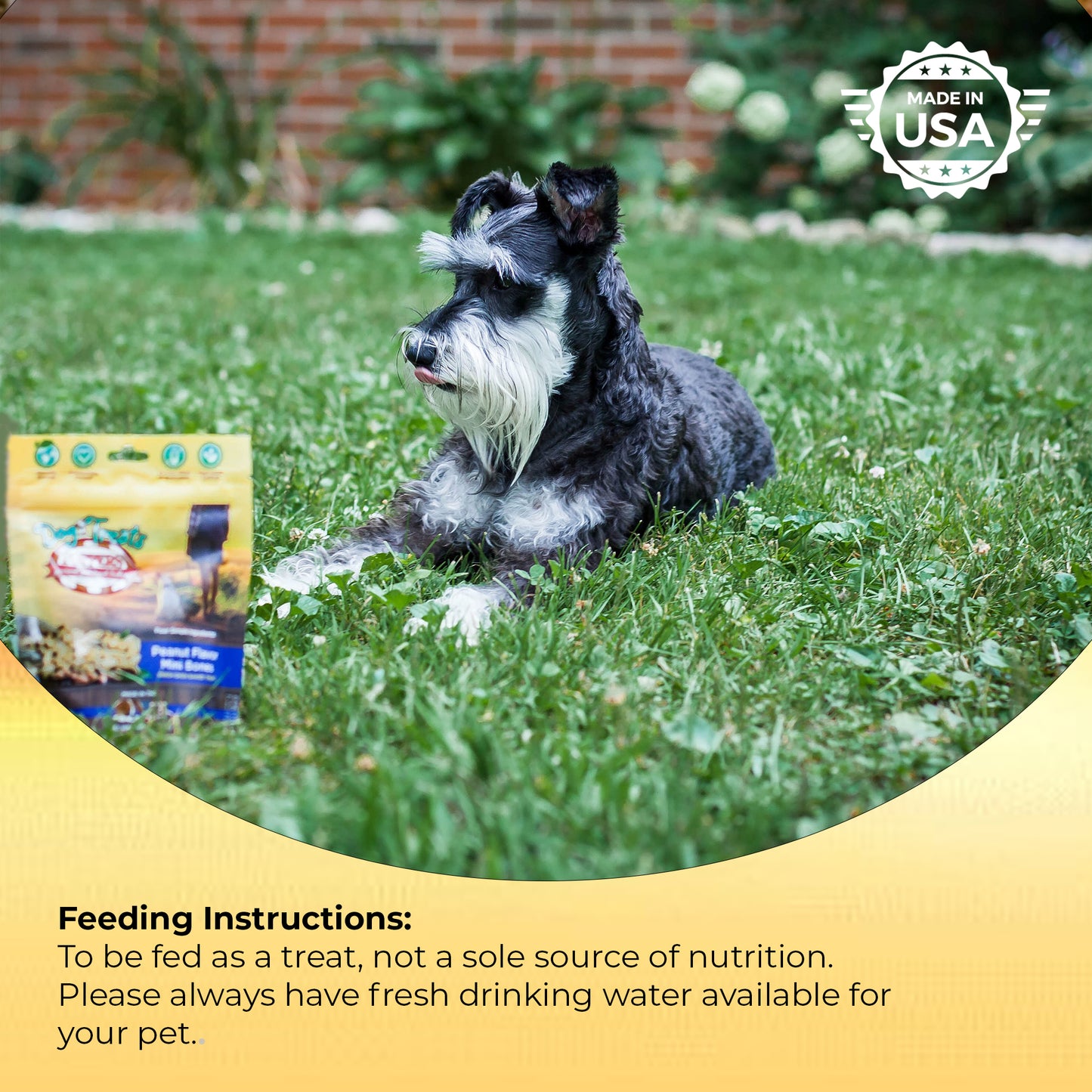 Feeding instructions: To be fed as a treat, not a sole source of nutrition. Please always have fresh drinking water available for your pet.